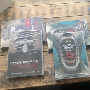 American Horror Story  DVD Box Set season 3&4 factory sealed